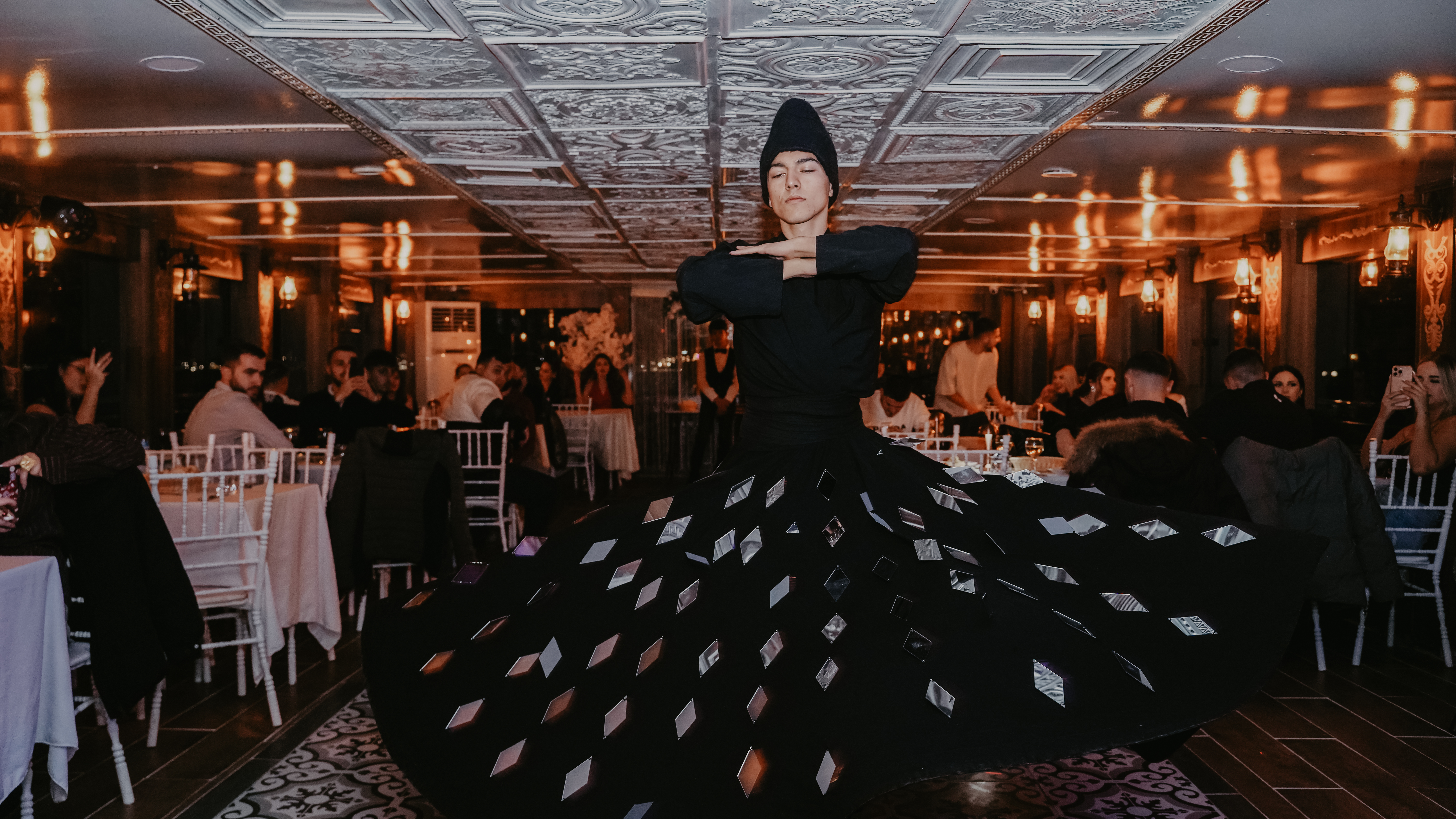 Sandra Package 2 : Bosphorus Dinner Cruise with Turkish Show - Non Alcohol (Backside) Table